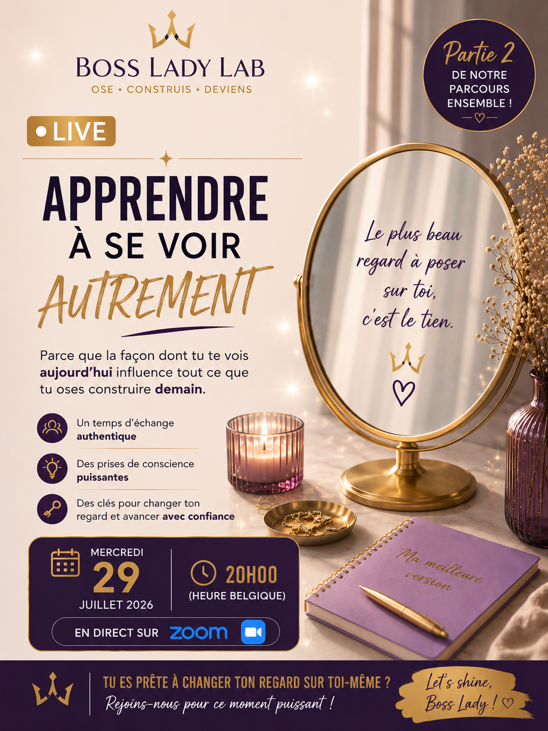 APPRENDRE À SE VOIR AUTREMENT
